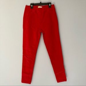 Boden Girls Cord Leggings - Strawberry Tart Red 16Y NWOT